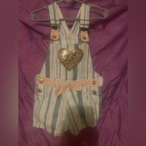 Shorts overalls girls size 4T